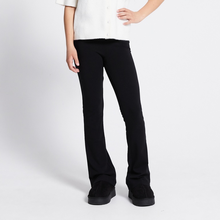 Basic Flare tights "Malva star" Black